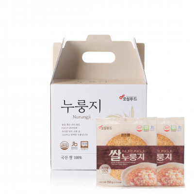 오성푸드 쌀누룽지 선물세트(150g × 10봉)