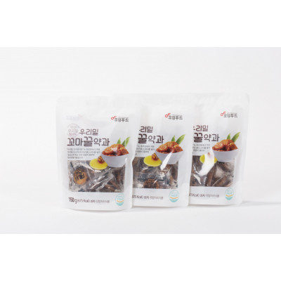 오성푸드 우리밀 꼬마꿀약과(150g×3봉)